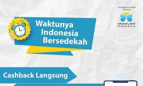 Waktunya Indonesia Bersedekah 